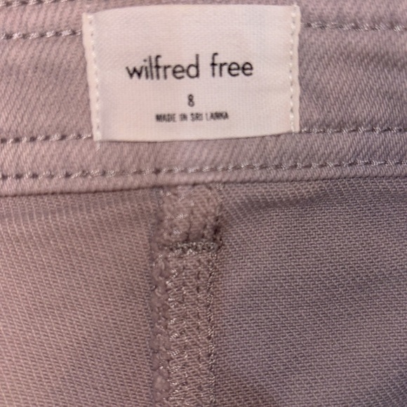 Aritzia Wilfred Free Modern Utility Pant Size 8 Color: Slate/Purple - Picture 10 of 14